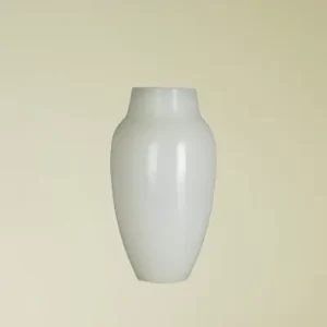 Glass Closing Flower Utensils (White)